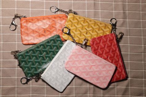 goyard key pouch|goyard bag where to buy.